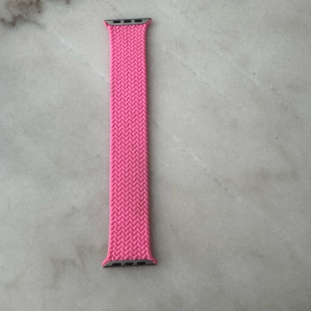 45mm Flamingo Braided Solo Loop - Size 8